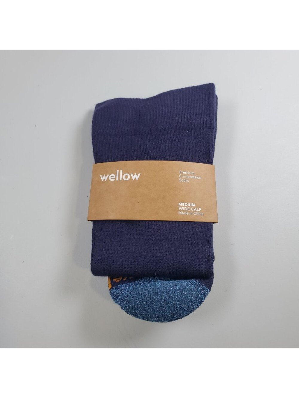 Wellow Premium Compression Socks Women Size Medium NWT Bamboo Blend Wade Calf